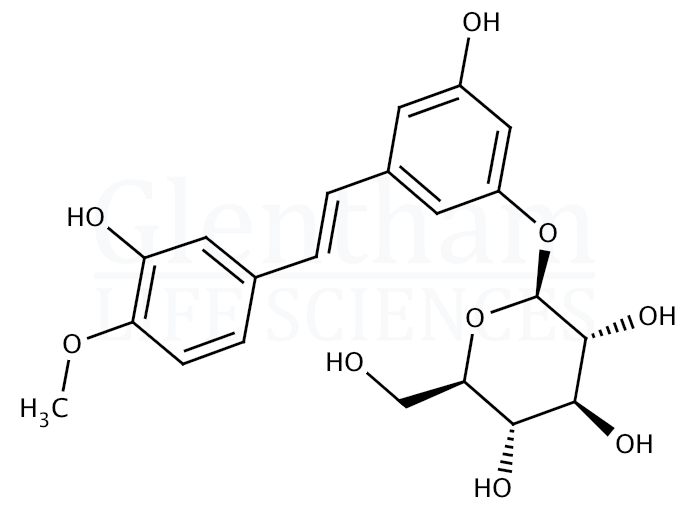 Structure for  Rhapontin  (155-58-8)
