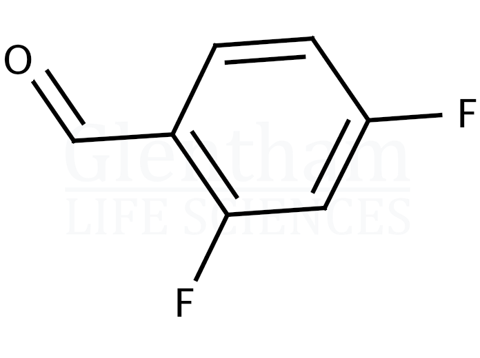 2,4-Difluorobenzaldehyde Structure