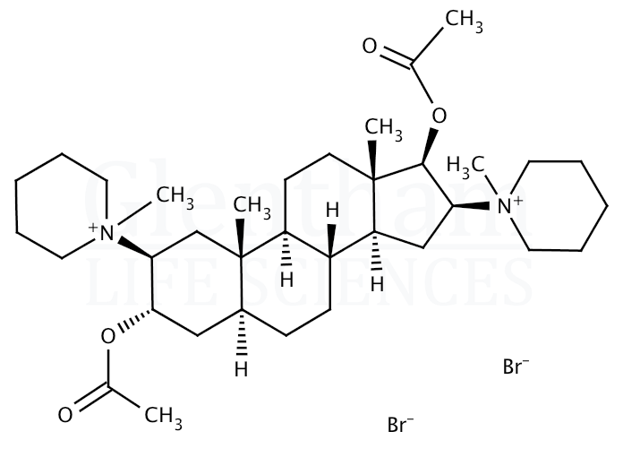 Pancuronium bromide Structure