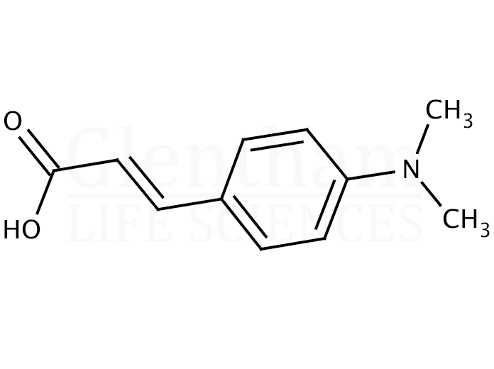 4-(Dimethylamino)cinnamic acid  Structure