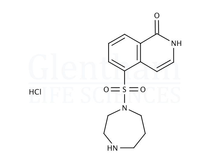 Structure for Hydroxyfasudil hydrochloride (155558-32-0)