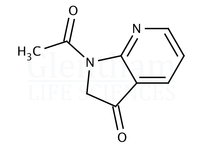 Structure for 1-Acetyl-1,2-dihydro-3H-pyrrolo[2,3-b]pyridin-3-one (155818-89-6)