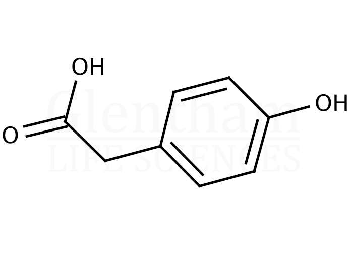 Strcuture for 4-Hydroxyphenylacetic acid