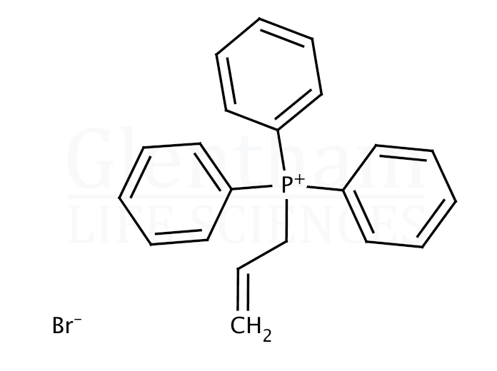 Structure for Allyl triphenylphosphonium bromide