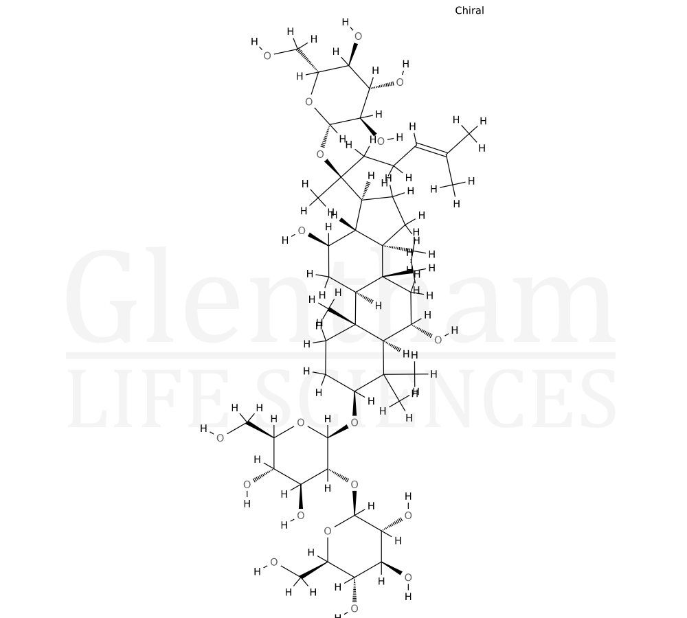 Structure for vina-ginsenoside R4