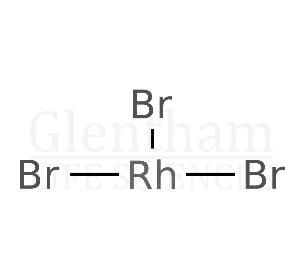 Strcuture for Rhodium(III) bromide hydrate