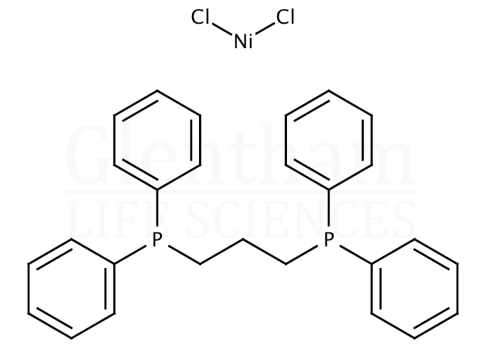 Structure for 1,3-Bis(diphenylphosphino)propane-nickel (II) chloride