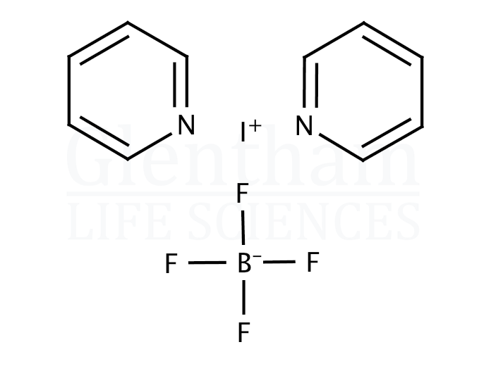 Bis(Pyridine)iodonium(1)tetrafluoroborate Structure