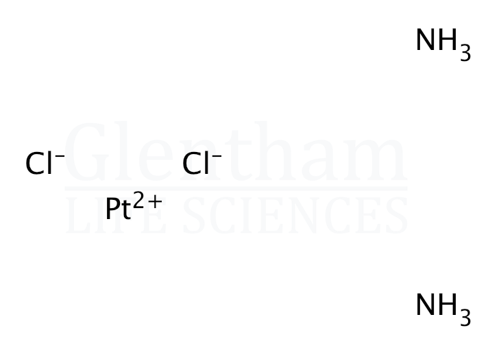 Structure for cis-Dichlorodiamine platinum(II); 99.95% (metals basis)