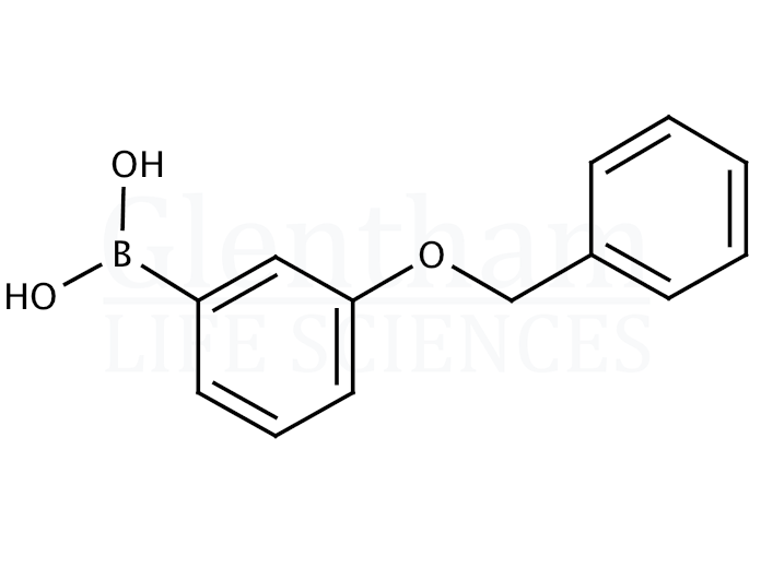 3-Benzyloxyphenylboronic acid Structure
