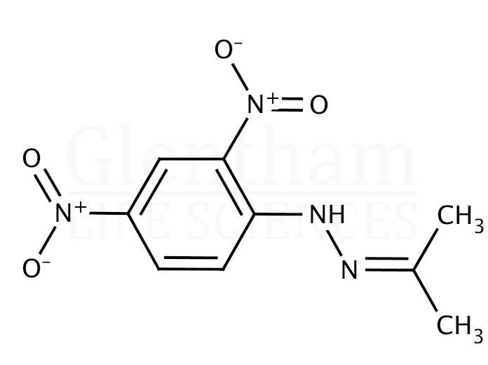 Structure for Acetone-2,4-dinitrophenylhydrazone