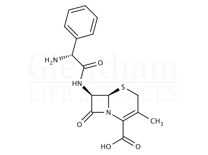 Structure for Cefalexin (15686-71-2)