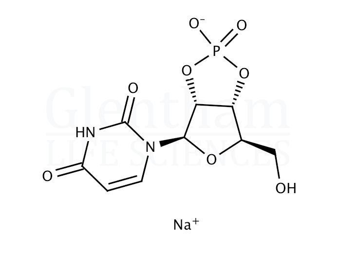 Structure for Uridine-2’,3’-cyclic monophosphate sodium salt