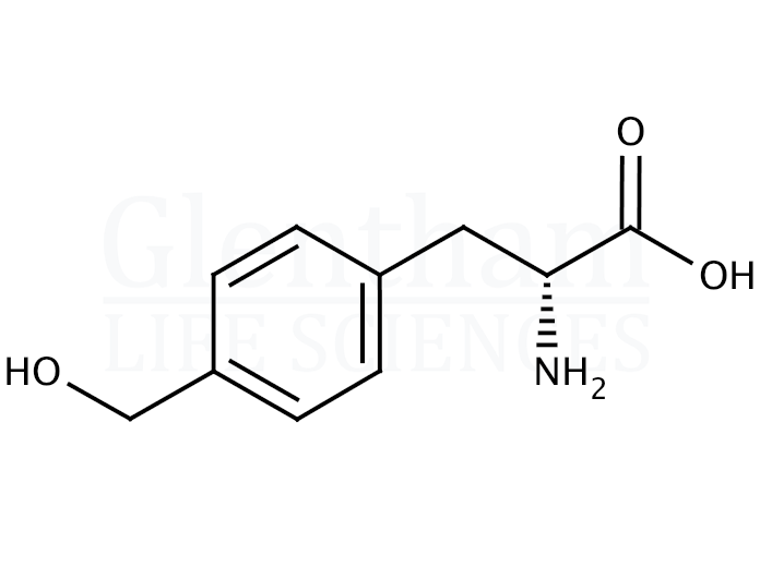 4-(Hydroxymethyl)-D-phenylalanine   Structure