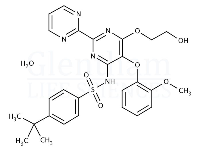 Structure for Bosentan hydrate (157212-55-0)