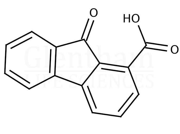 9-Fluorenone-1-carboxylic acid Structure