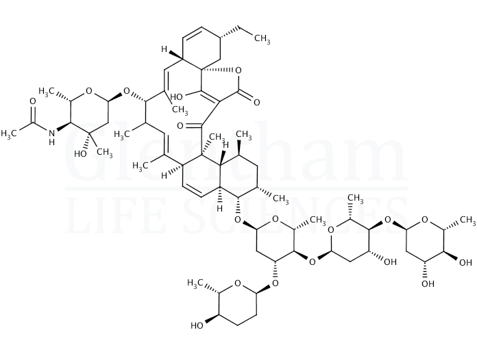 Structure for Saccharocarcin A