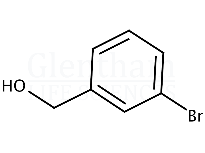 Structure for 3-Bromobenzyl alcohol