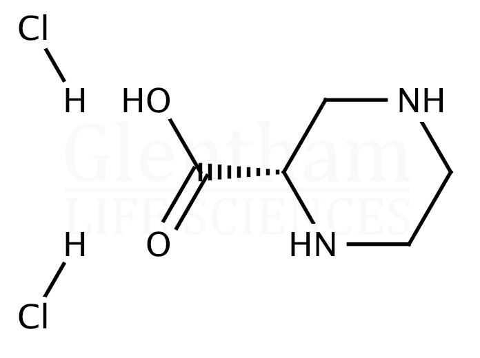 Structure for (S)-2-Piperazinecarboxylic acid dihydrochloride