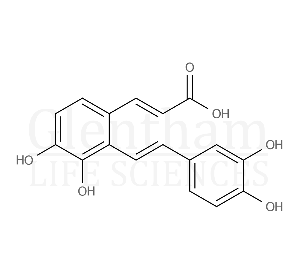 Strcuture for Salvianolic acid F