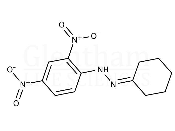 Cyclohexanone 2,4-dinitrophenylhydrazone Structure