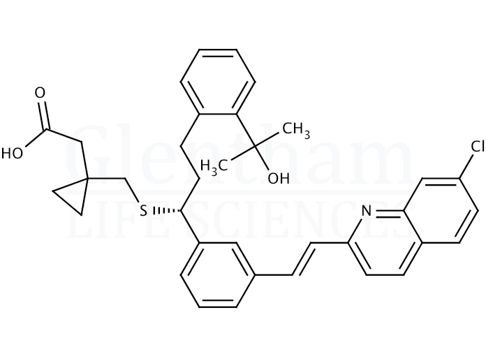 Structure for Montelukast sodium salt (151767-02-1)