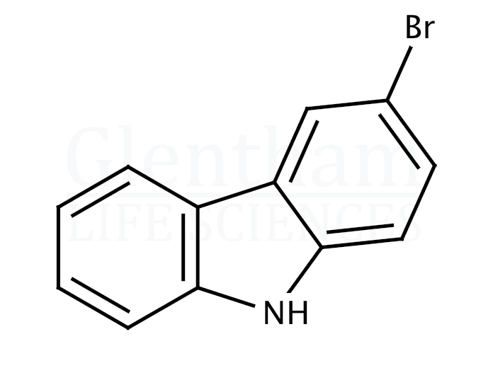 Structure for 3-Bromocarbazole