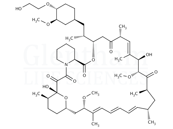 Structure for  Everolimus  (159351-69-6)