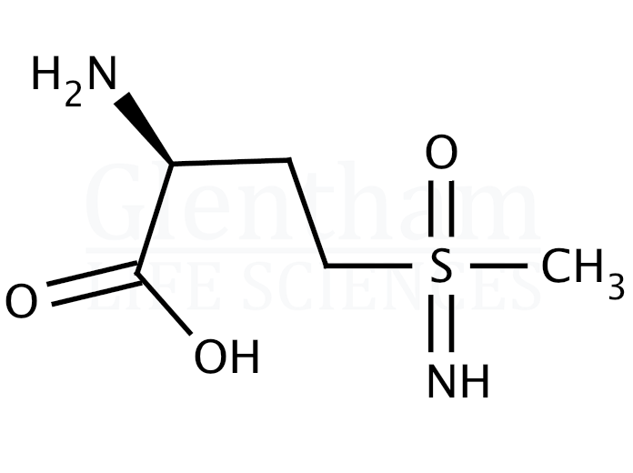 L-Methionine (R,S)-sulfoximine Structure