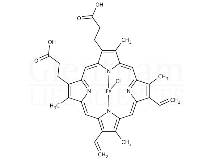 Structure for Hemin (16009-13-5)