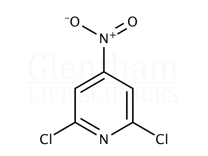 2,6-Dichloro-3-nitropyridine Structure