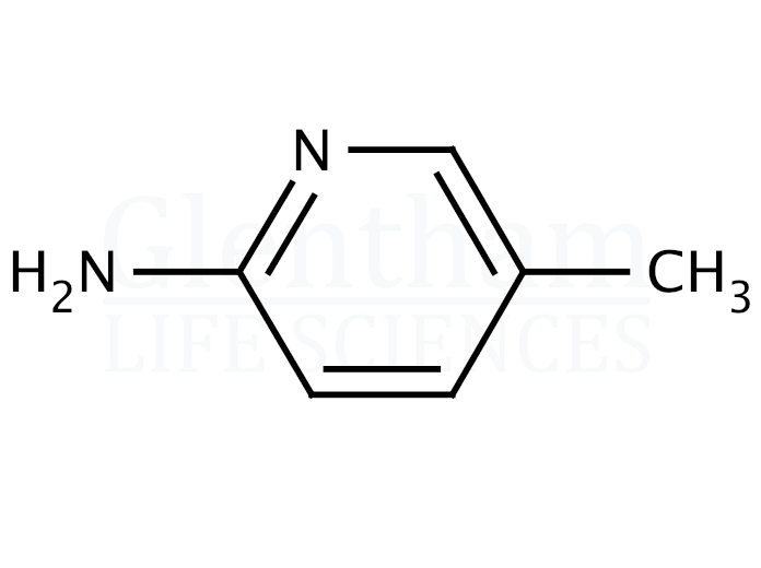 2-Amino-5-methylpyridine (2-Amino-5-picoline) Structure