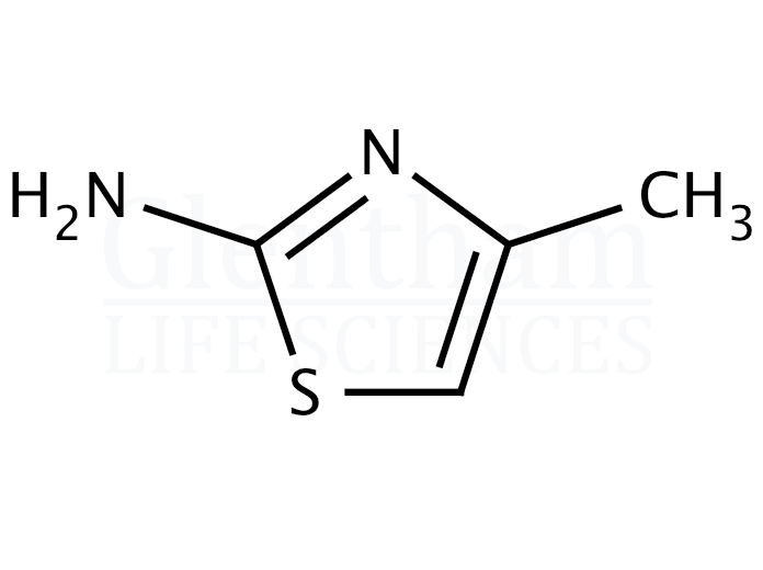 2-Amino-4-methylthiazole Structure
