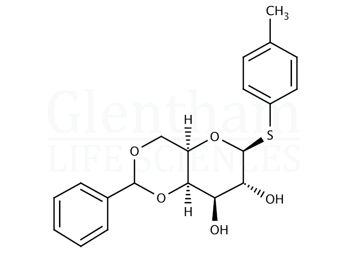 Structure for 4-Methylphenyl 4,6-O-Benzylidene-β-D-thiogalactopyranoside