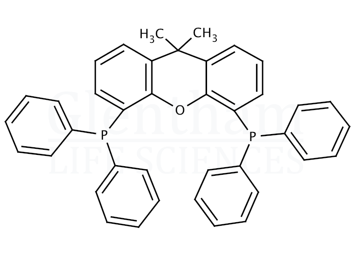 Structure for (9,9-Dimethyl-9H-xanthene-4,5-diyl)bis(diphenylphosphine)