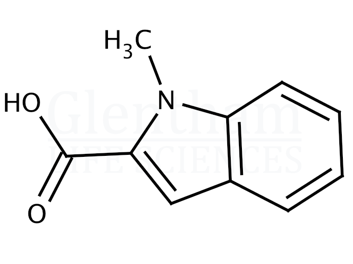 1-Methylindole-2-carboxylic acid Structure