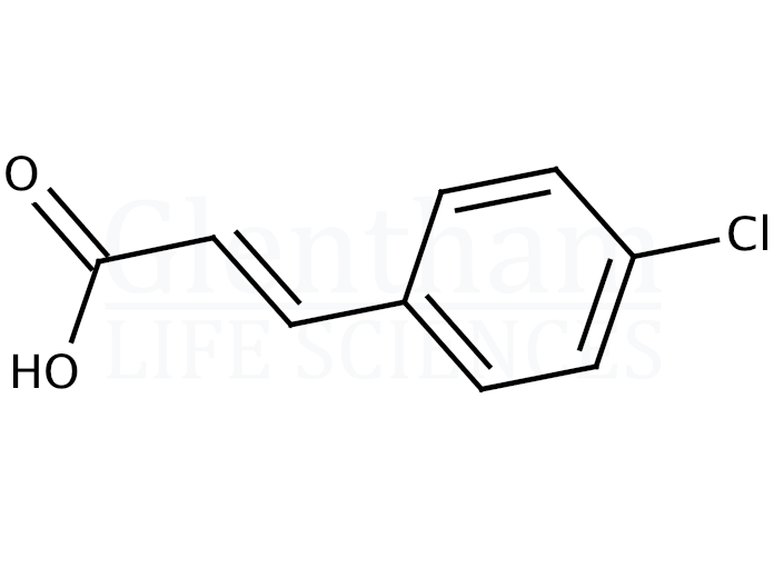 Structure for 4-Chlorocinnamic acid