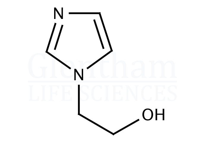 1-(2-Hydroxyethyl)imidazole Structure