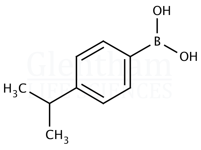 4-Isopropylphenylboronic acid Structure