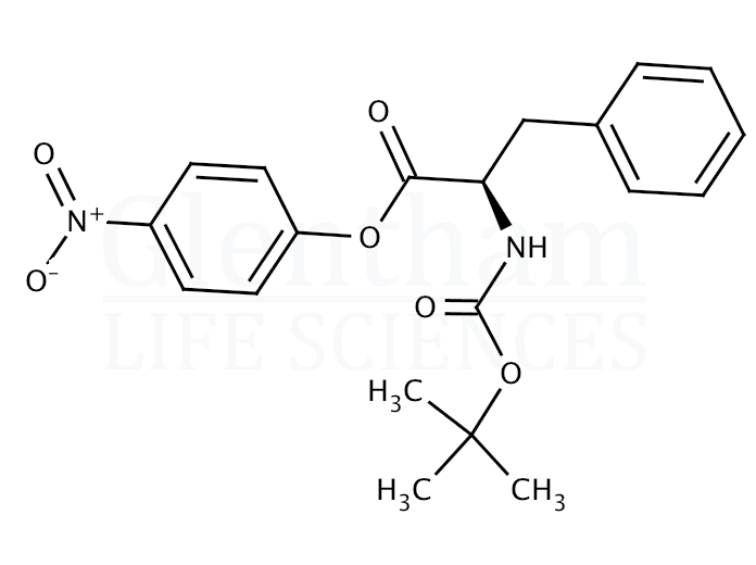 Boc-D-Phe-ONp Structure