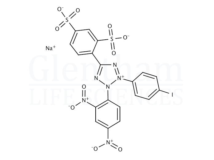 Structure for 4-(3-(4-Iodophenyl)-2-(2,4-dinitrophenyl)-2H-5-tetrazolio)-1,3-benzene