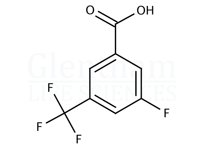 Structure for 3-Fluoro-5-trifluoromethylbenzoic acid