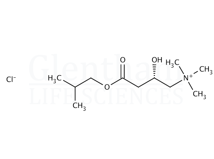 Structure for (S)-Carnitine isobutylester chloride (161886-61-9)