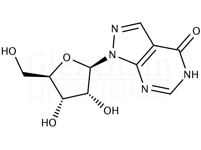 Structure for Allopurinol riboside
