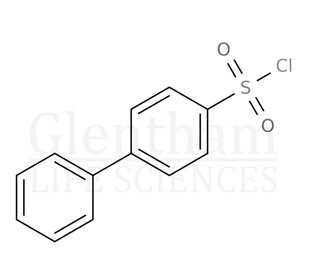 Structure for Biphenyl-4-sulfonyl chloride