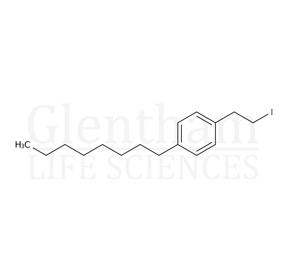2-(4-Octylphenyl)-1-iodoethane Structure
