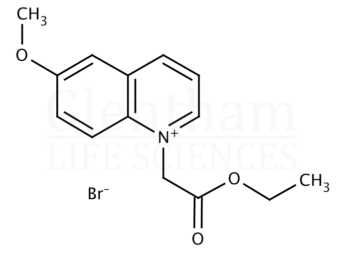 1-(Ethoxycarbonylmethyl)-6-methoxyquinolinium bromide Structure
