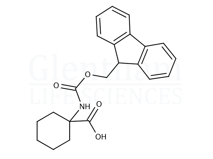 Large structure for 1-(Fmoc-amino)cyclohexanecarboxylic acid   (162648-54-6)