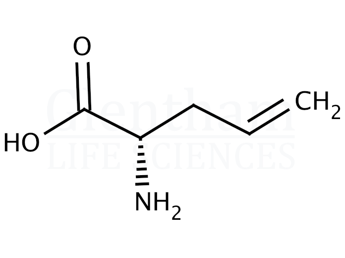 Structure for (S)-(-)-2-Amino-4-pentenoic acid 