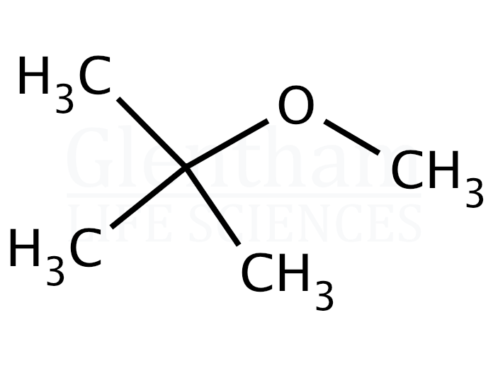 Methyl tert-Butyl Ether, GlenPure™, analytical grade Structure